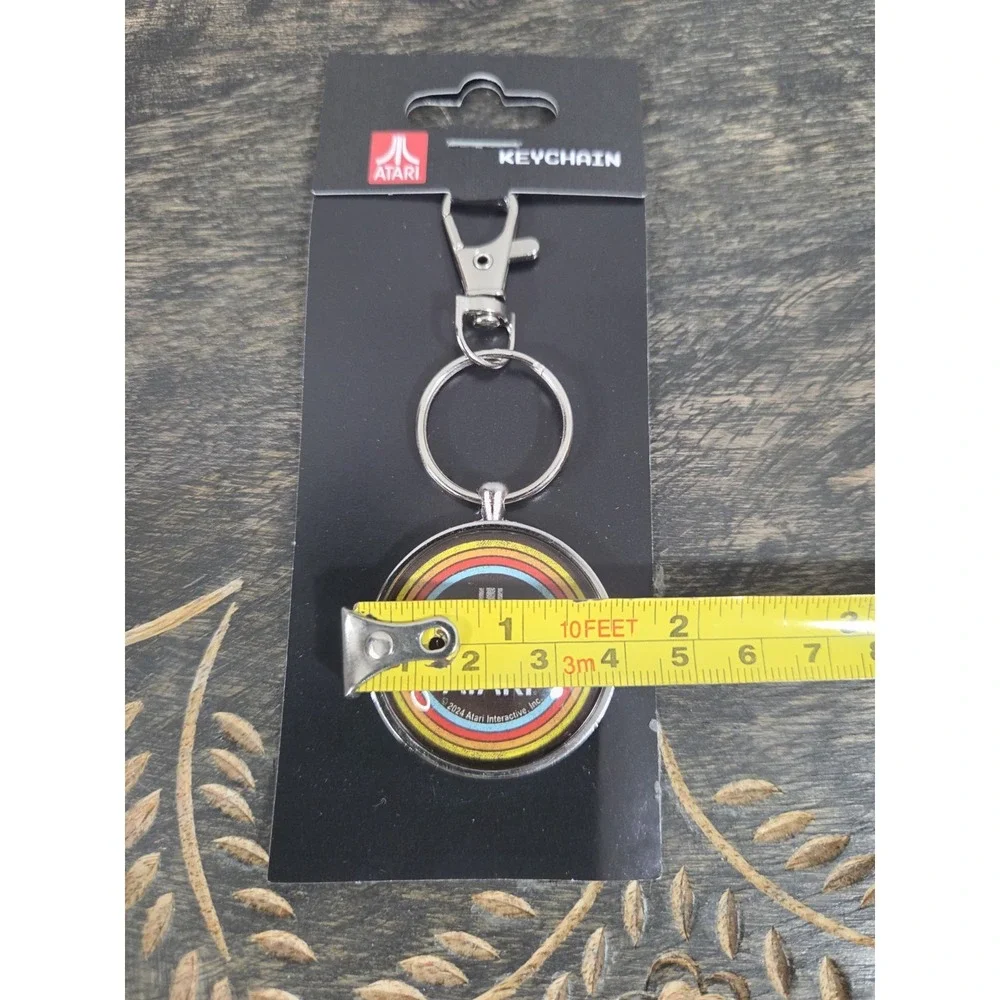 ATARI Round Logo Metal ‎ Keychain